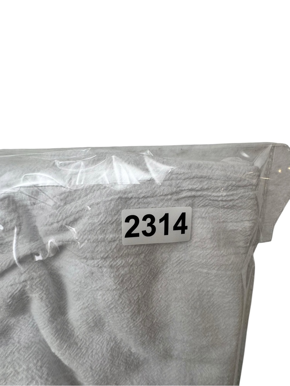 Oh my gauze white Beth capris L/XL - Picture 7 of 7